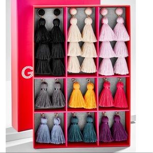 BaubleBar The Ultimate Tassel Earring Set